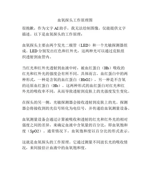 血氧探头工作原理图