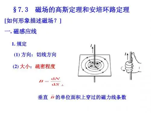 7.磁场的高斯定理和安培环路定理