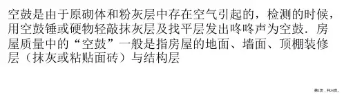 瓷砖铺贴空鼓的原因及其预防措施