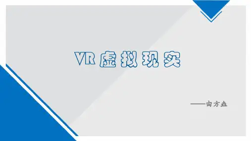 VR虚拟现实技术概论.pptx