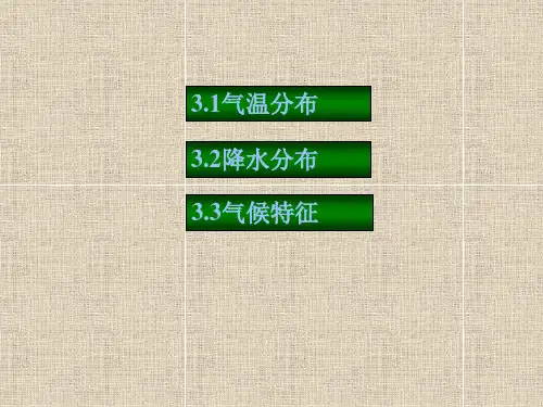 沪教版地理七年级上册3.3气候特点(共18张PPT)