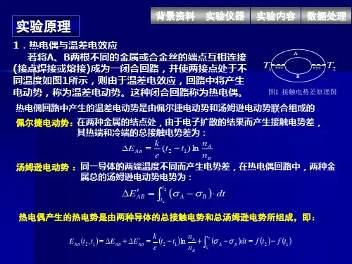 热电偶工作原理