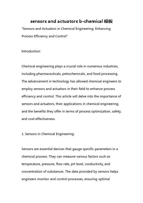 sensors and actuators b-chemical模板