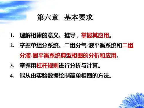 6-相平衡 习题