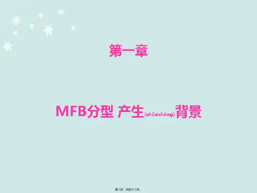 医学专题胫骨平台骨折MFB分型