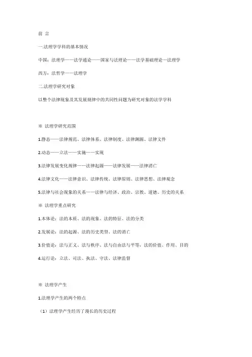 法理学导论