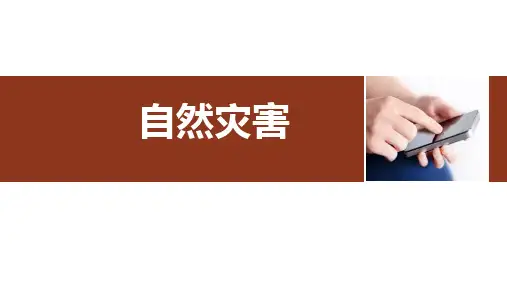 地理《自然灾害》PPT精品课件