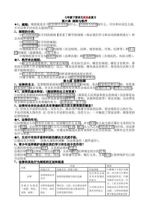 第六课 规则与秩序