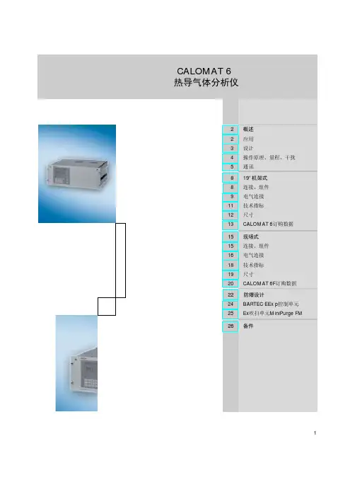 Calomat 6热导气体分析仪