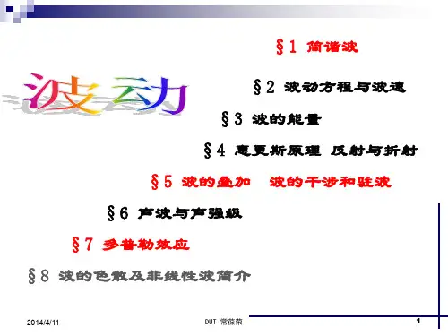 简谐波波方程