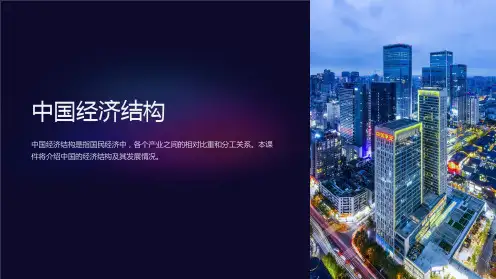 《中国经济结构》课件