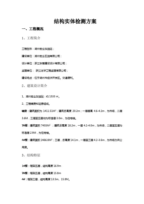 结构实体检测方案