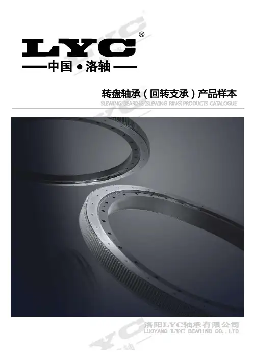 LYC转盘轴承样本