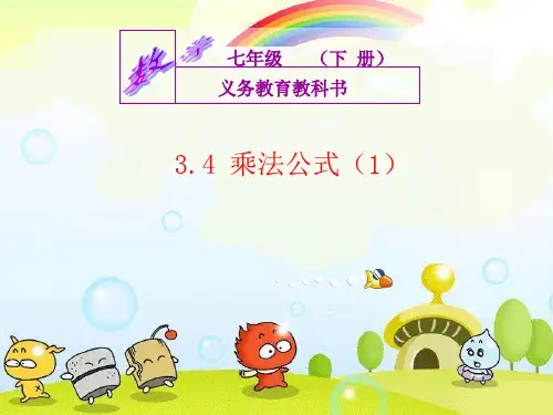 2022年浙教初中数学七下《乘法公式》PPT课件12