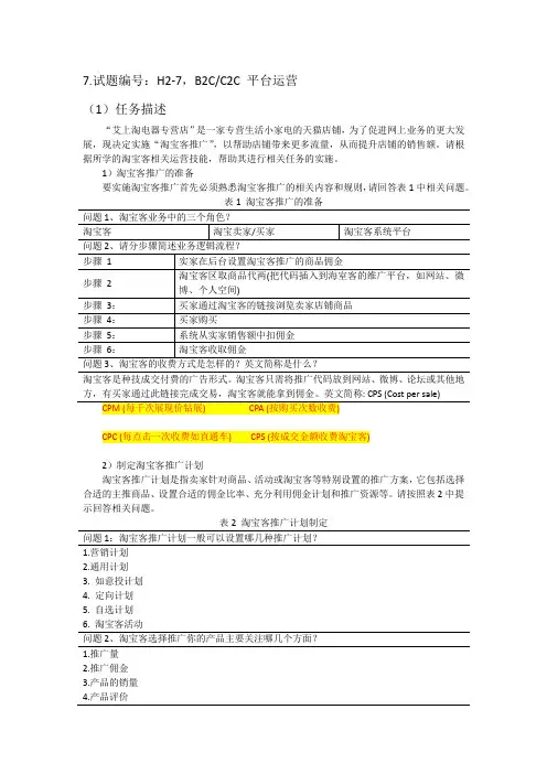 电商平台运营7.docx