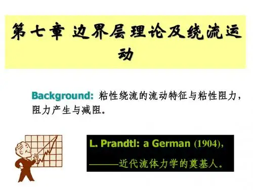 第七章 附面层理论