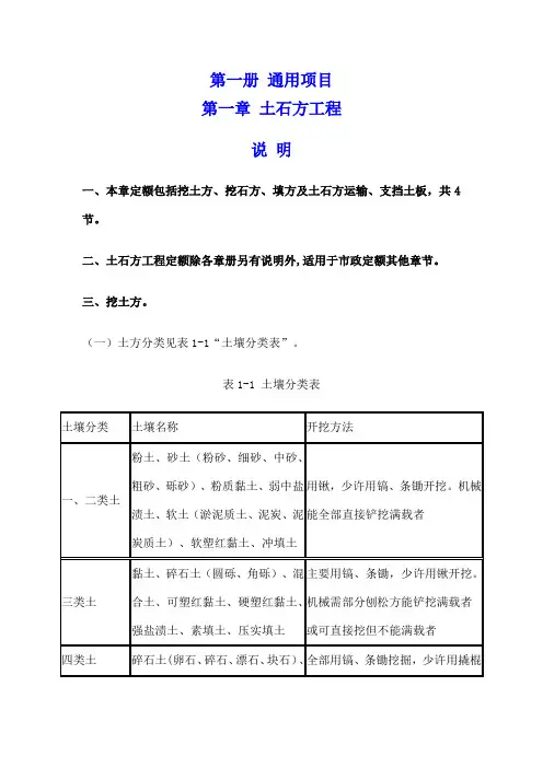 广西市政定额
