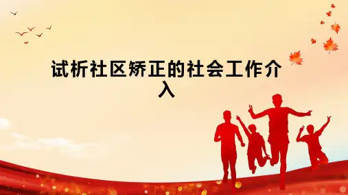 试析社区矫正的社会工作介入