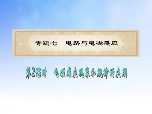 电磁感应现象和规律的应用ppt课件演示文稿