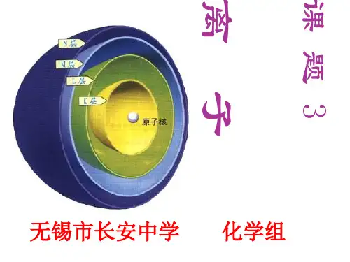 人教版九年级化学上册《离子》课件1