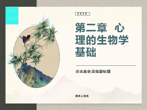 心理的生物学基础简