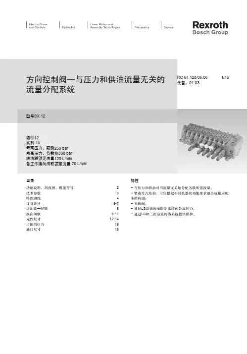 SX12多路阀