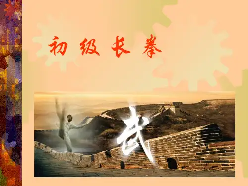 初级长拳理论课