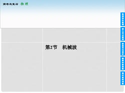上海市高考物理总复习 122 机械波课件 