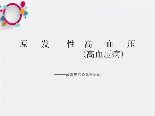 《原发性高血压》PPT课件