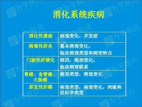 病理学-消化系统疾病PPT课件