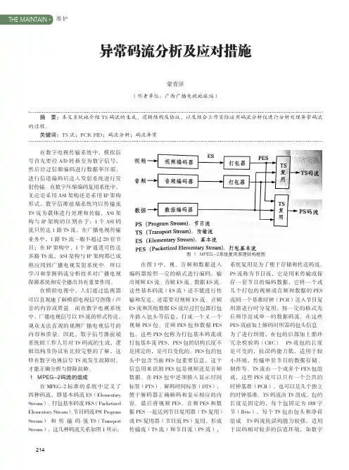 异常码流分析及应对措施