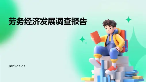 劳务经济发展调查报告