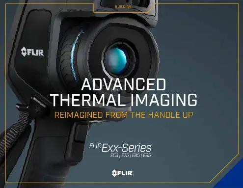 FLIR Exx-Series 高性能热成像手持摄像头说明书