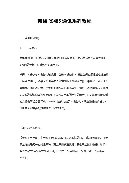RS485通讯