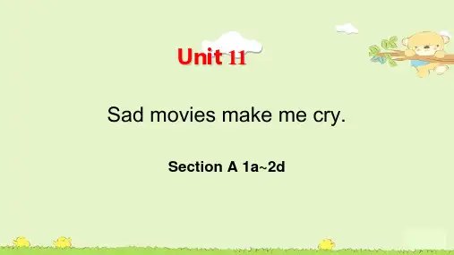 Unit11SectionA1a-2d课件人教版九年级英语全册