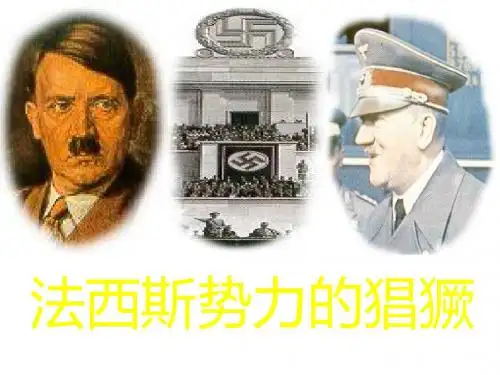 法西斯势力的猖獗课件