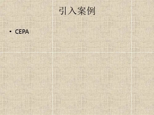 国际贸易理论区域经济一体化