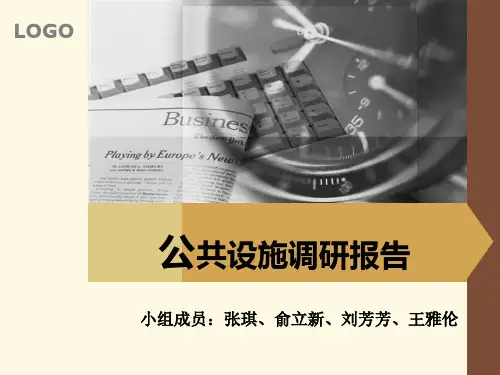 景观设施调查报告精品PPT课件