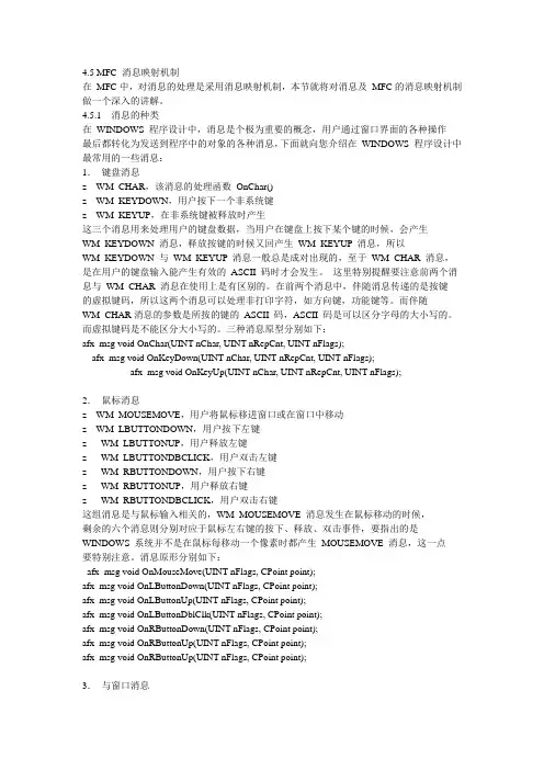 消息的种类