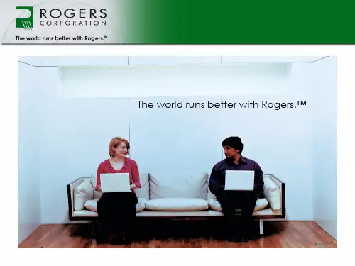 罗杰斯公司(Rogers泡棉材料PORON 手机应用精品PPT课件