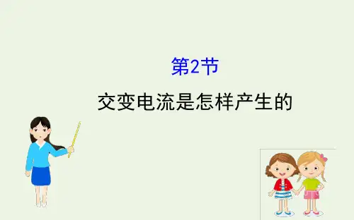 高中物理第3章交变电流2交变电流是怎样产生的课件鲁科版选修3_2-8