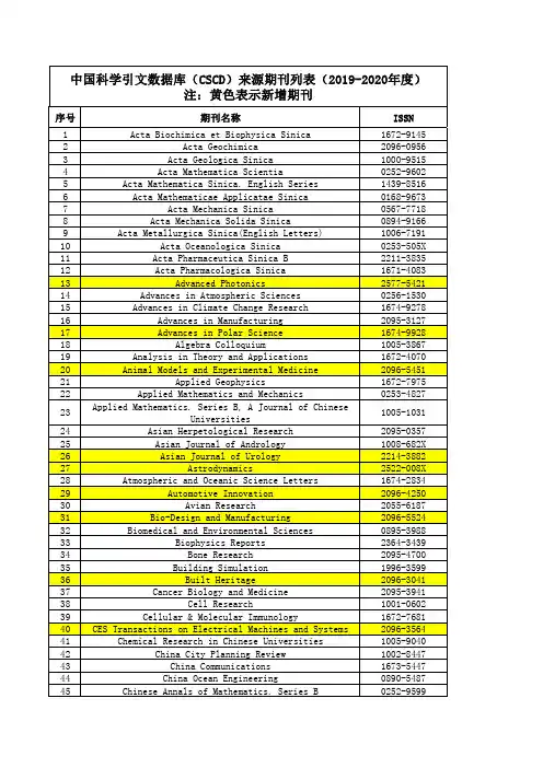 CSCD(2019-2020)