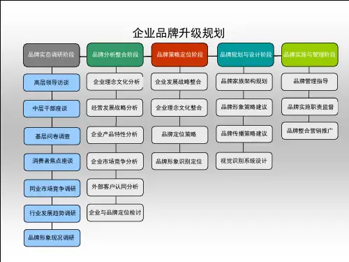 品牌升级规划