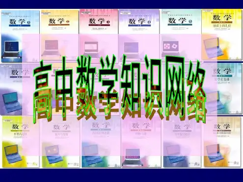 高中数学知识点网络图
