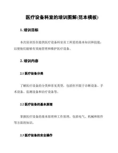 医疗设备科室的培训图解(范本模板)