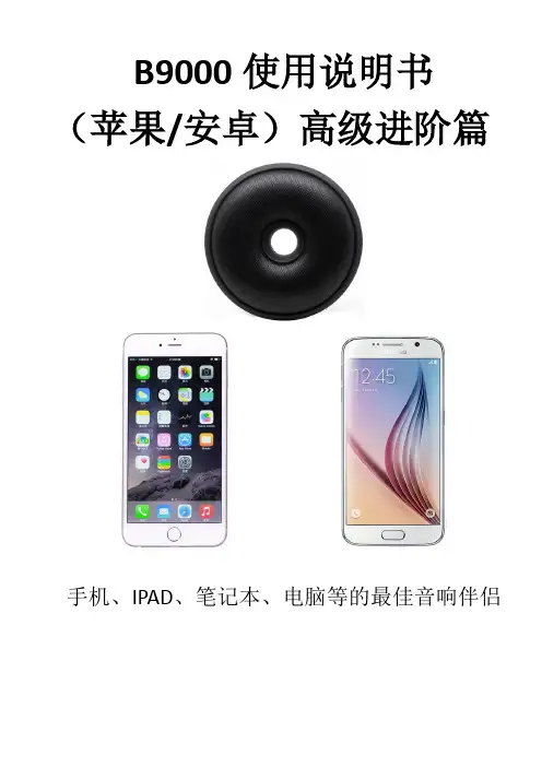 B9000使用说明书进阶篇