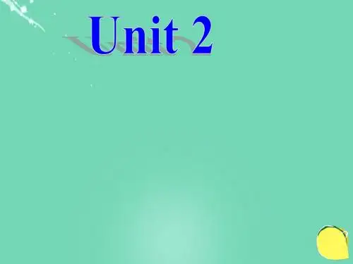 牛津译林版英语九上Unit 2《Colours》(Grammar)ppt课件