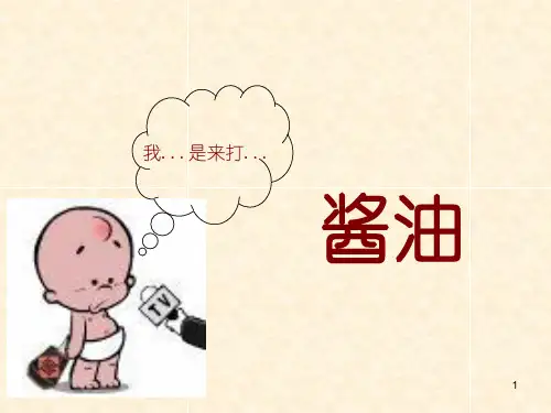 酱油工艺流程 PPT