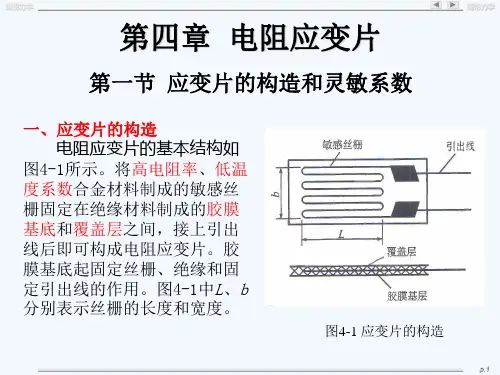 实验力学盖秉政第4章应变片