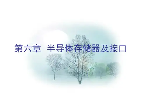 第六章 存储器ppt课件